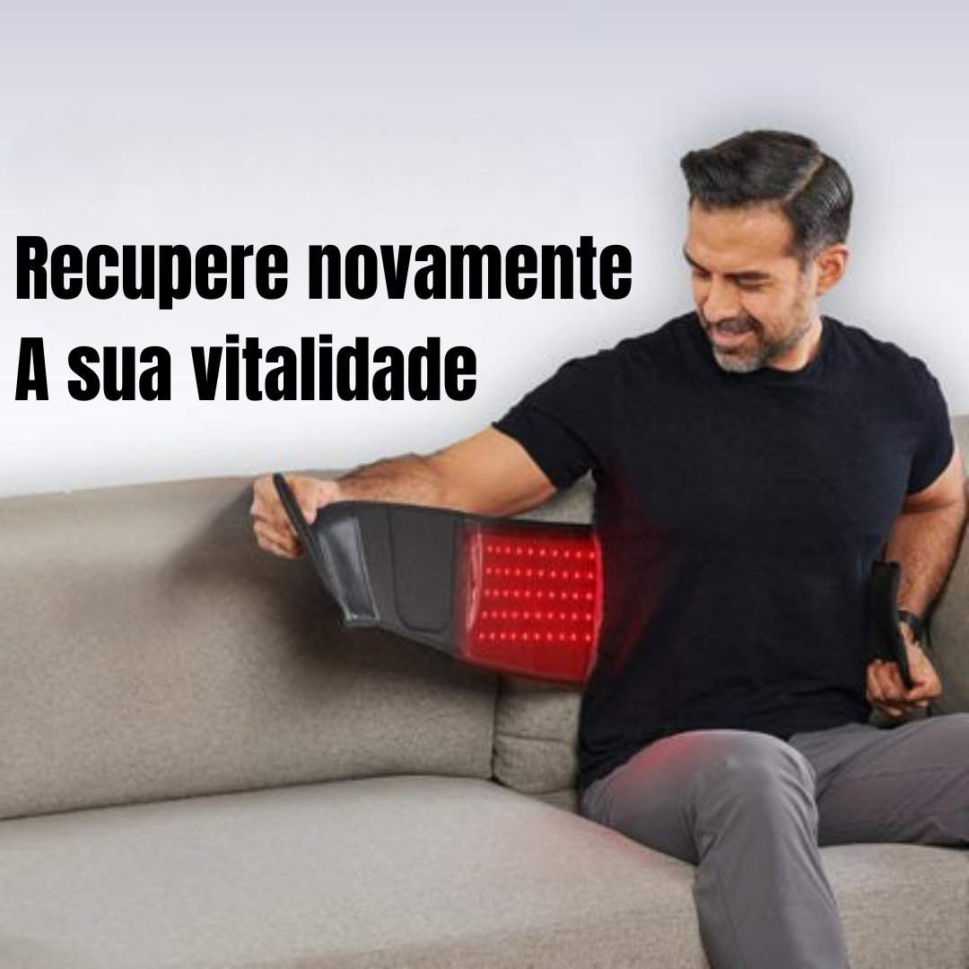 Cinto de Fototerapia Vermelha e Infravermelha Luminora AuraFLEX